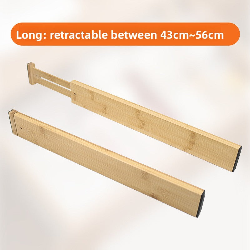 Adjustable Bamboo Drawer Divider Organizer