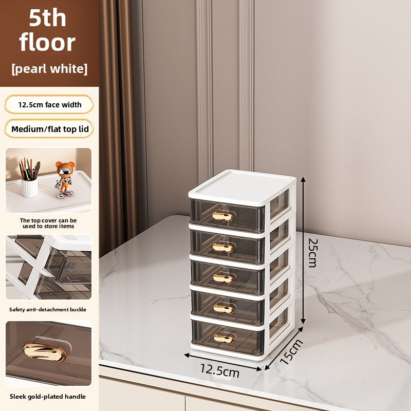 Drawer-Type Cosmetic Organizer Box
