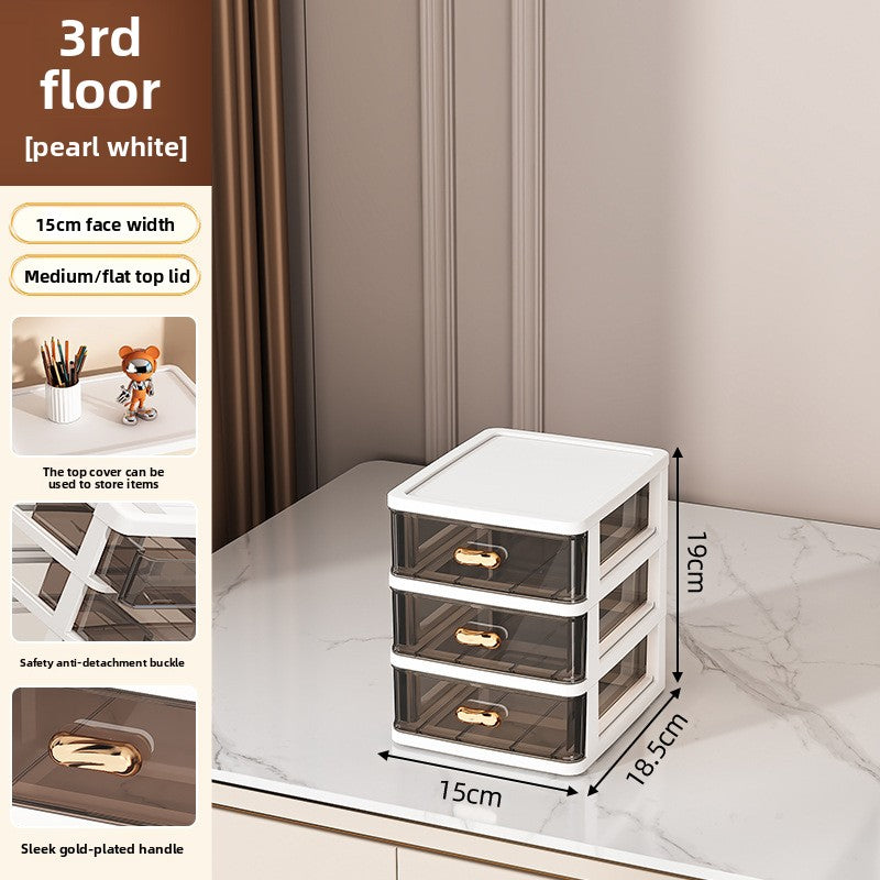 Drawer-Type Cosmetic Organizer Box