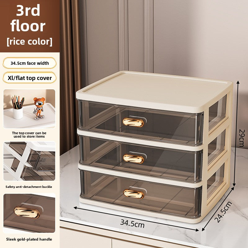 Drawer-Type Cosmetic Organizer Box