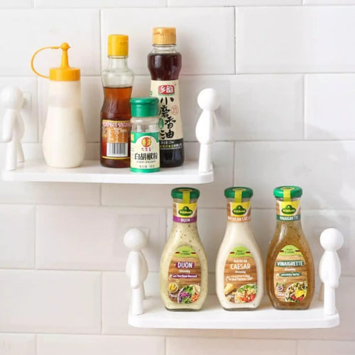 Adhesive Wall Mount Storage Organizer Rack