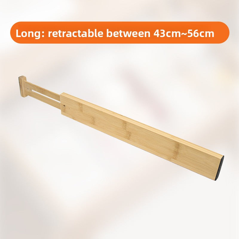 Adjustable Bamboo Drawer Divider Organizer