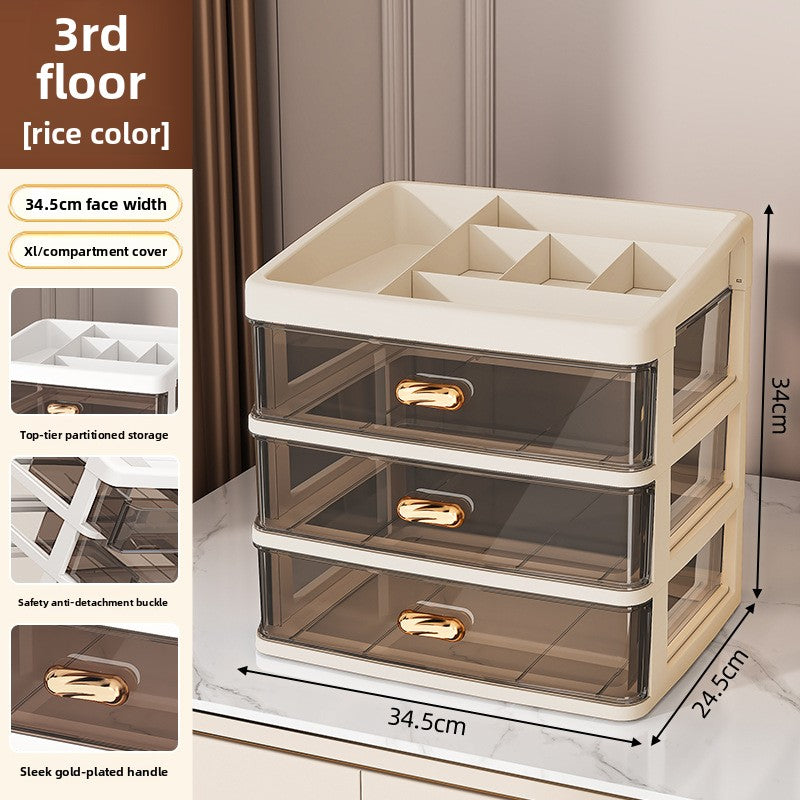 Drawer-Type Cosmetic Organizer Box