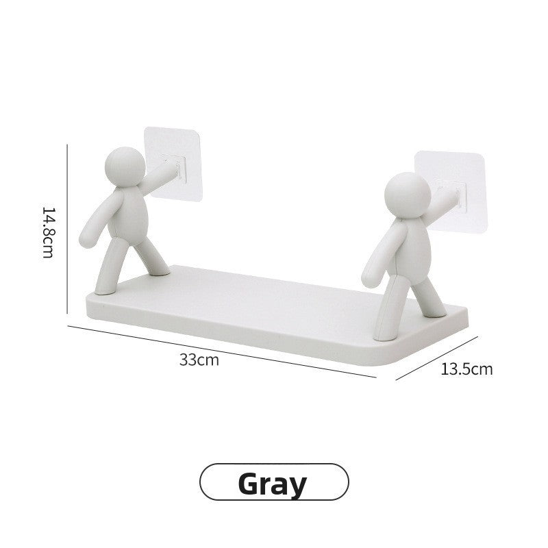 Adhesive Wall Mount Storage Organizer Rack