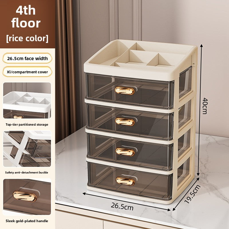 Drawer-Type Cosmetic Organizer Box