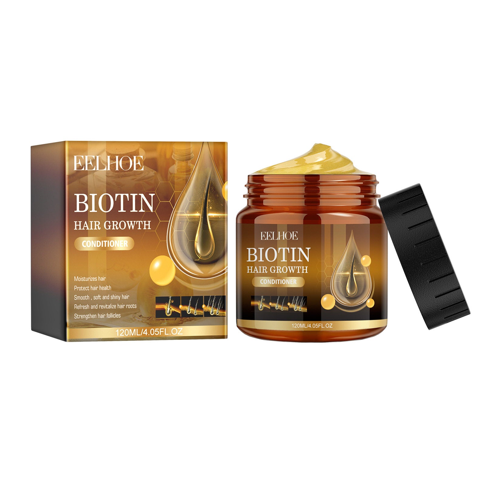 Ginger & Biotin Hair Growth Serum Spray
