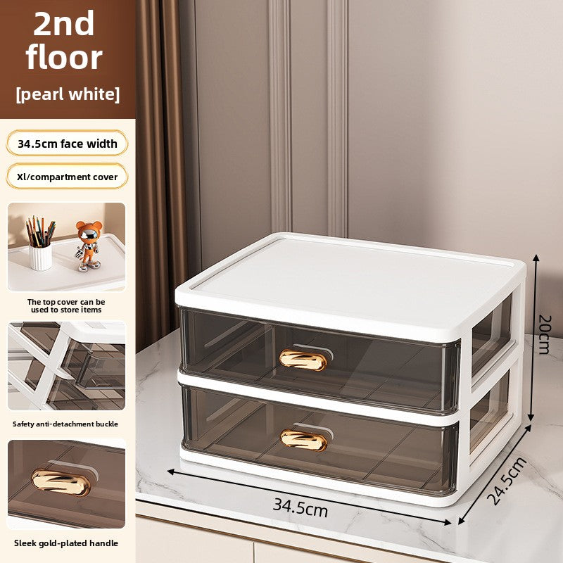 Drawer-Type Cosmetic Organizer Box
