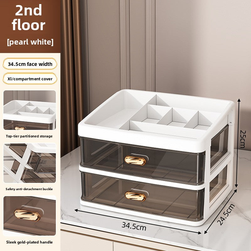 Drawer-Type Cosmetic Organizer Box