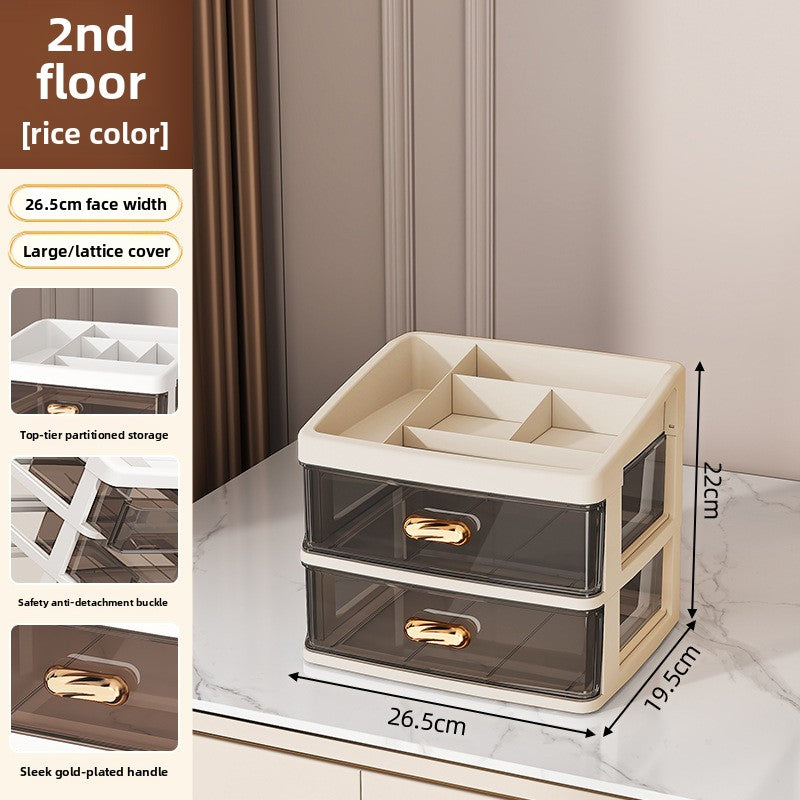 Drawer-Type Cosmetic Organizer Box