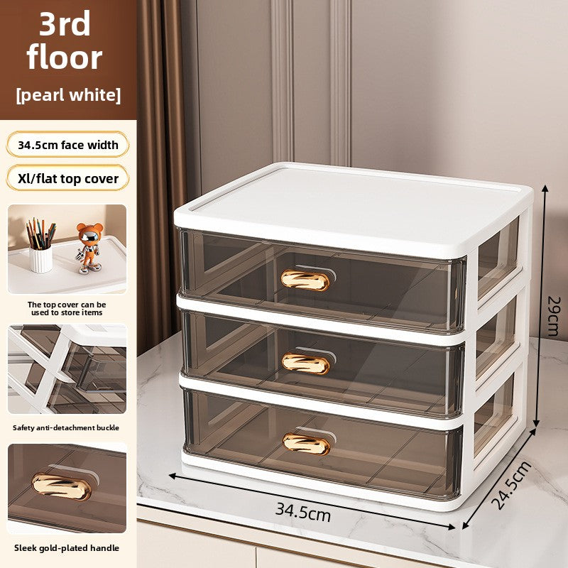 Drawer-Type Cosmetic Organizer Box