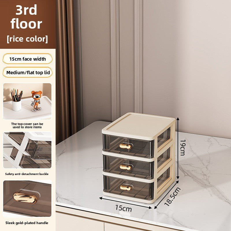 Drawer-Type Cosmetic Organizer Box