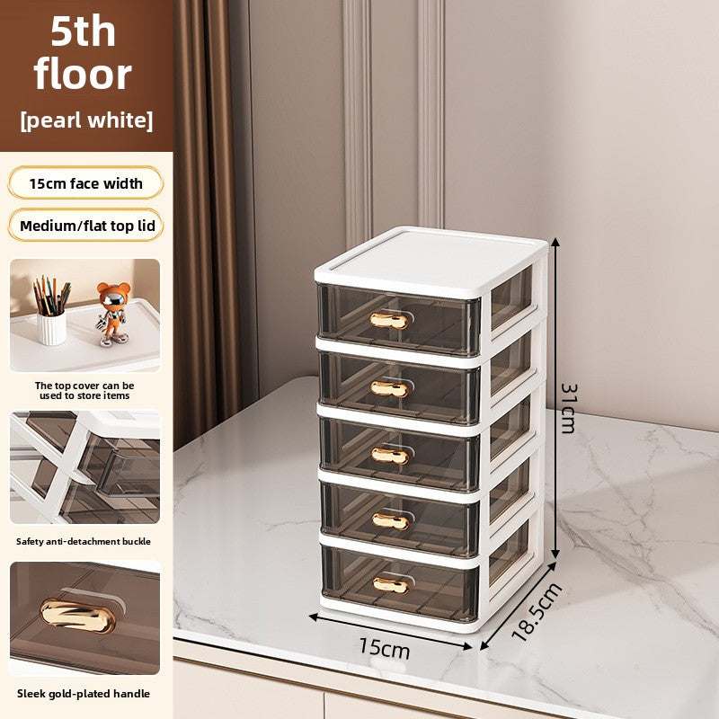 Drawer-Type Cosmetic Organizer Box