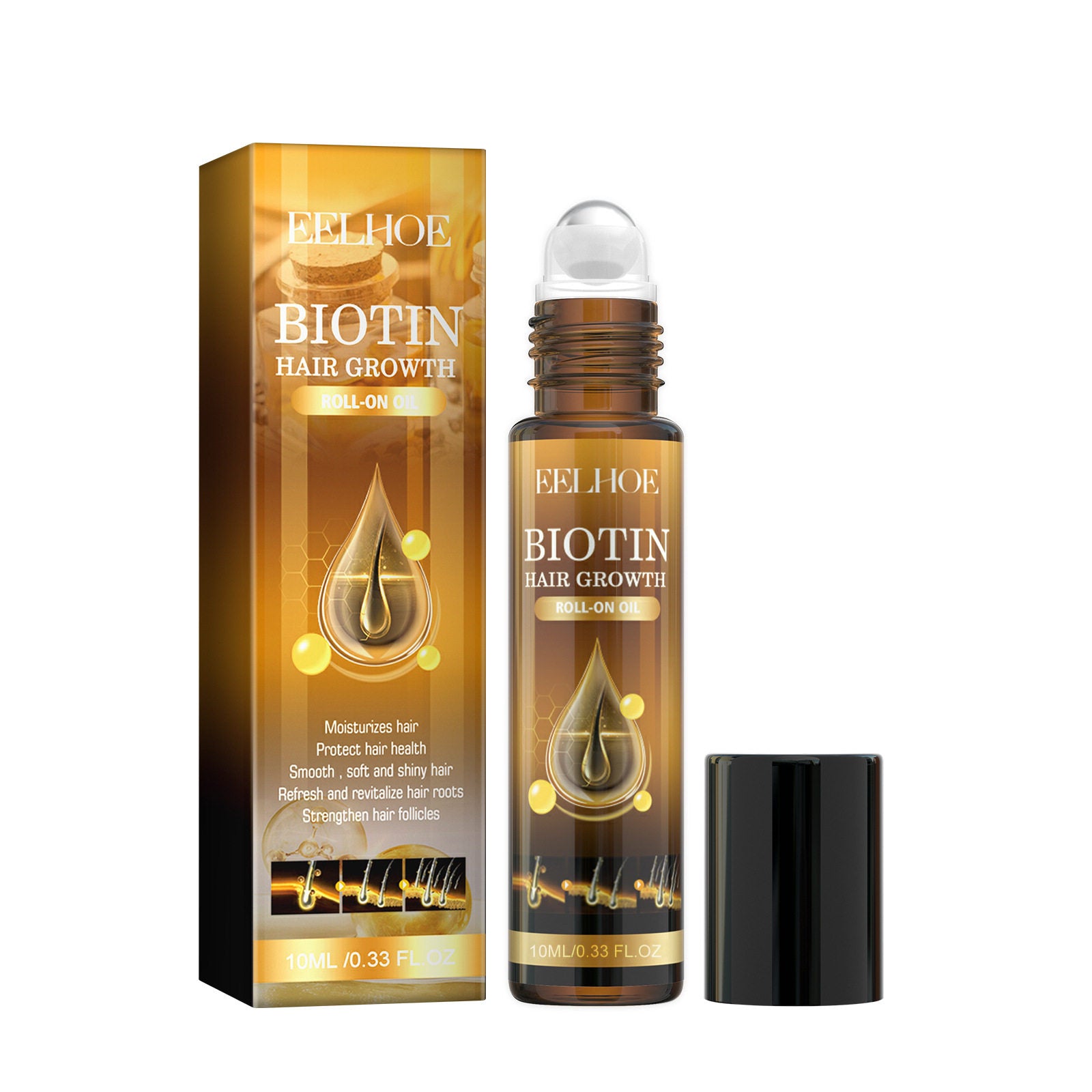 Ginger & Biotin Hair Growth Serum Spray