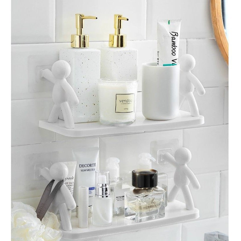 Adhesive Wall Mount Storage Organizer Rack
