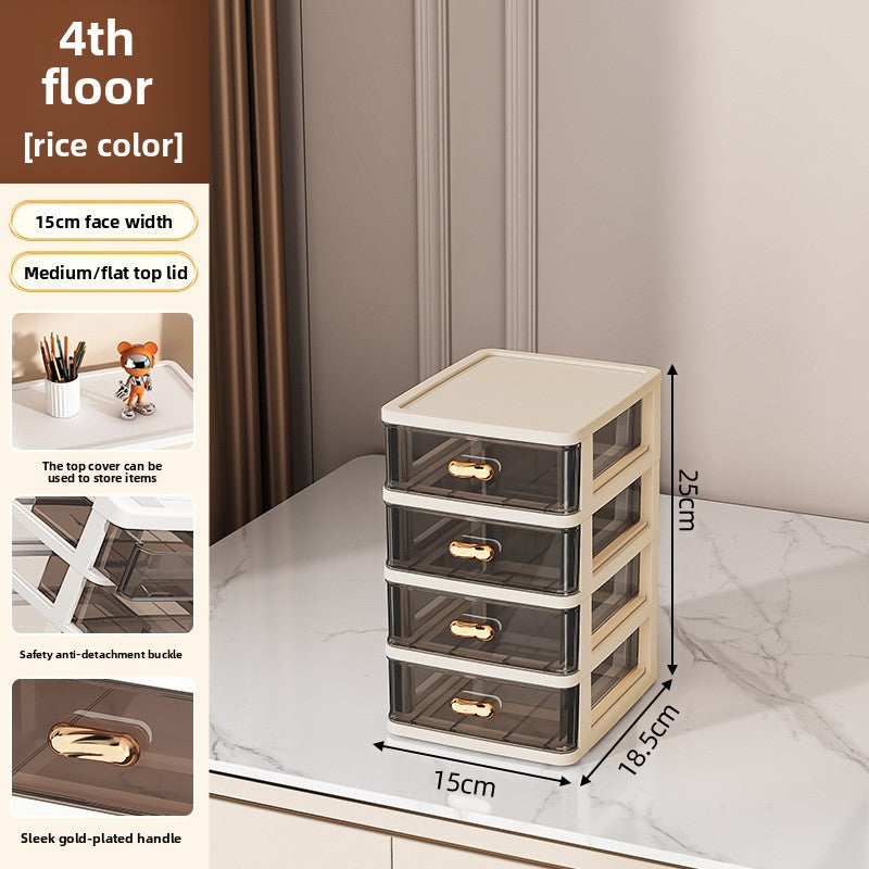 Drawer-Type Cosmetic Organizer Box