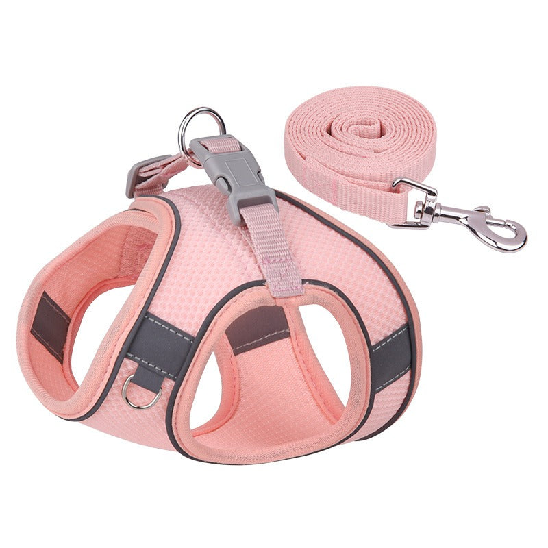 Step-In Reflective Dog Harness — No-Struggle Clip & Go Design (XS–L)