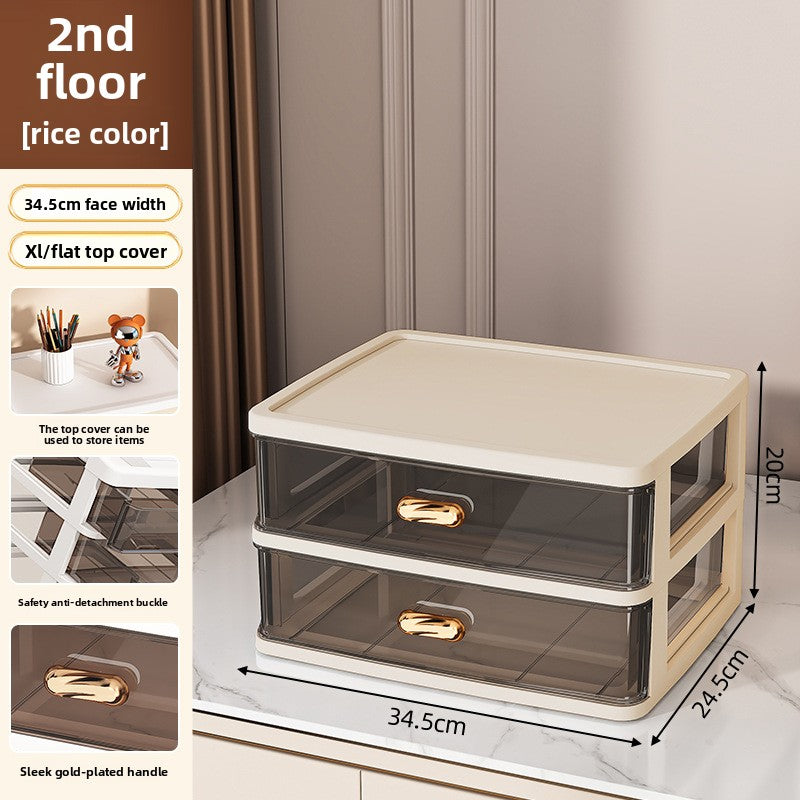 Drawer-Type Cosmetic Organizer Box