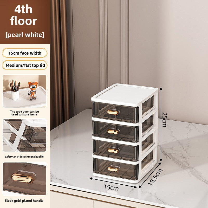 Drawer-Type Cosmetic Organizer Box
