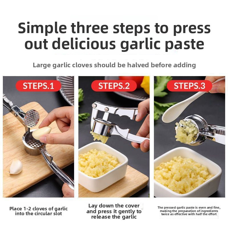 Manual Garlic Press Kitchen Tool