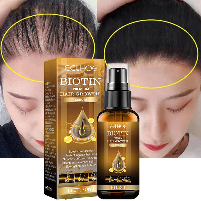 Ginger & Biotin Hair Growth Serum Spray