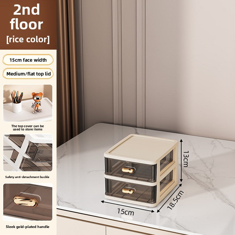 Drawer-Type Cosmetic Organizer Box