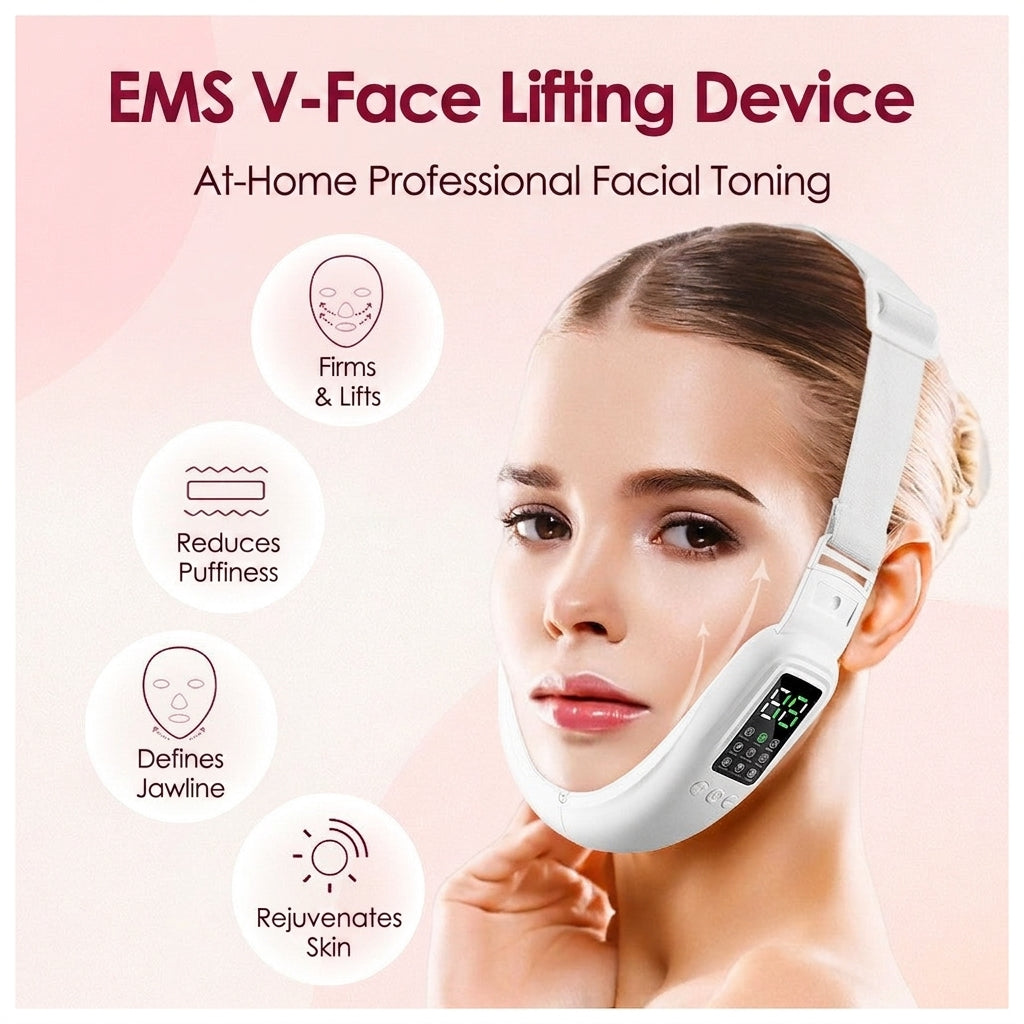 EMS Microcurrent Facial Lifting Device