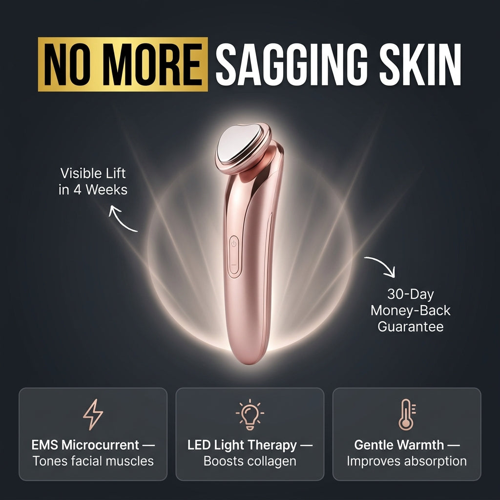 EMS Microcurrent Facial Lifting Device