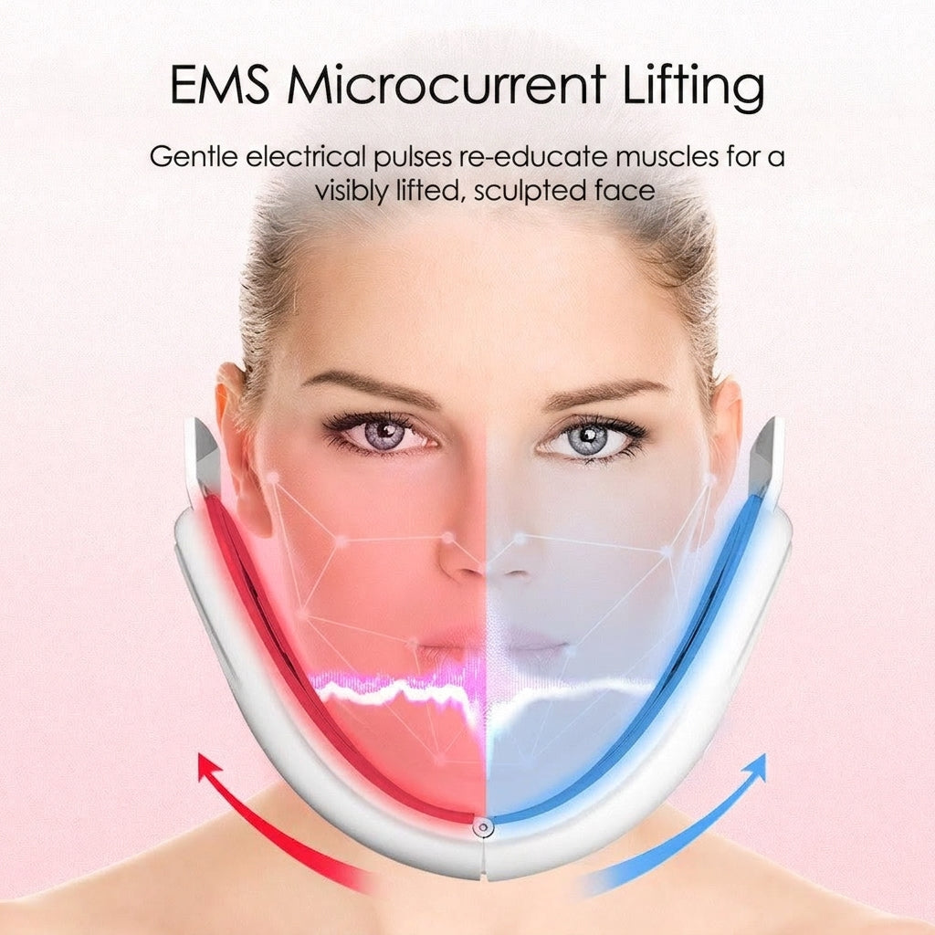EMS Microcurrent Facial Lifting Device