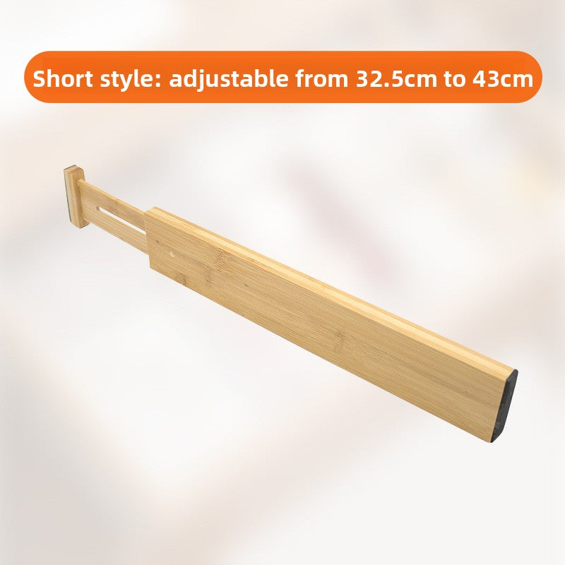 Adjustable Bamboo Drawer Divider Organizer