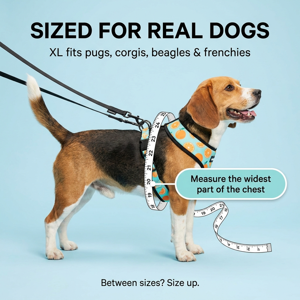 Step-In Padded Dog Harness — No-Struggle Clip & Go Design