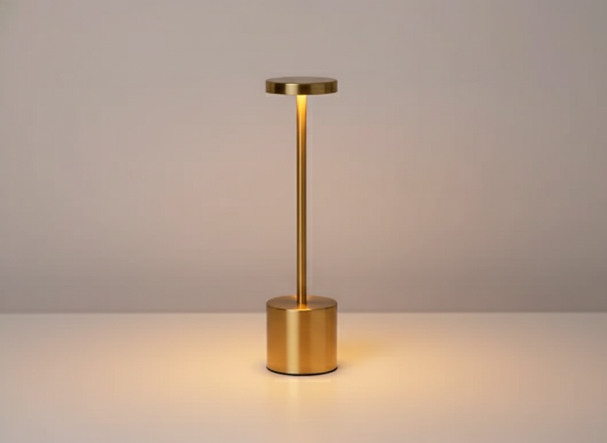 Cordless Table Lamp — Modern Rechargeable Dimmable Lamp for Dining, Bar & Bedside